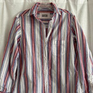 Grayson "The Hero" button-up shirt, size Small